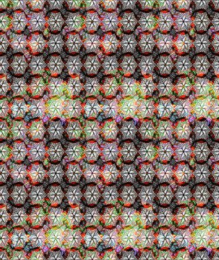 Çiçekli bahar çiçekleri. Moda baskıları için zarif bir şablon. Motley illüstrasyonu. Küçük çiçekte güzel bir desen. Küçük renkli çiçekler..