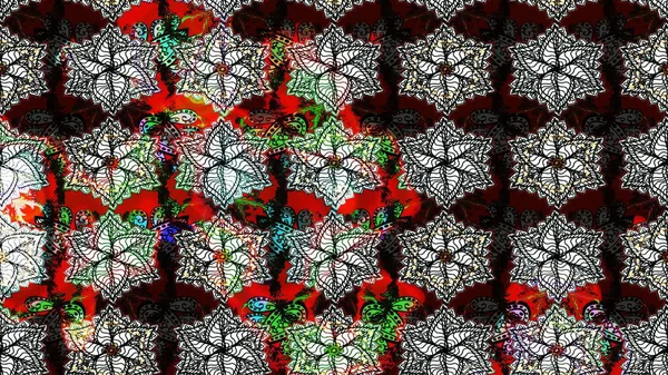 Raster deseni. Küçük çiçekteki sevimli çiçek deseni. Yumuşak, yaz çiçekleri siyah ve nötr renklerde. Raster illüstrasyonu.