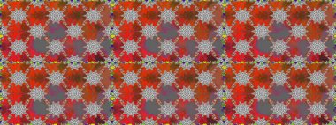 El çizimi. Gri renkli çiçekler. Suluboya çizimi. Çiçeklerle kusursuz desen.