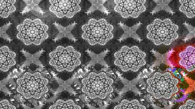 Gri ve nötr renkte çiçekler. Çiçekli çizim şekli. Düz Çiçek Elementleri Tasarımı. Renkli Bahar Teması çizim şablonu.