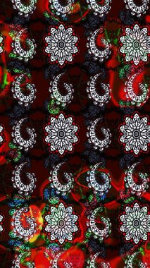 Sabıka fotoğraflarında, bebek kıyafetlerinde, duvar kâğıtlarında, paket kutularında falan kullanılabilir. Zarif, parlak ve eskiz siyah ve kahverengi çiçek deseni tasarımı.