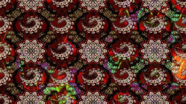 Dekorasyon ve tasarım için güzel bir desen. Çiçeğin suluboya çizimlerinin mükemmel deseni. Moda baskısı. Eski model. Suluboya çizim deseni.