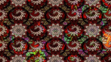 Dekorasyon ve tasarım için güzel bir desen. Çiçeğin suluboya çizimlerinin mükemmel deseni. Moda baskısı. Eski model. Suluboya çizim deseni.