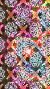 Kahverengi ve nötr renklerde çiçekler. Nazikçe, güzel çiçek arkaplanı. Raster çiçek desenli ve çiçekli..