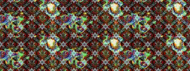 Düz Çiçek Elementleri Tasarım Raster illüstrasyonu. Kahverengi ve gri renkli çiçekler. Çiçek desenli eskiz. Renkli Bahar Teması çizim şablonu.