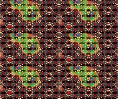 Suluboya, elle çizilmiş. Vadinin çiçekleri siyah ve kahverengi renklerde. Raster - stok. Taslak arkaplan deseni.