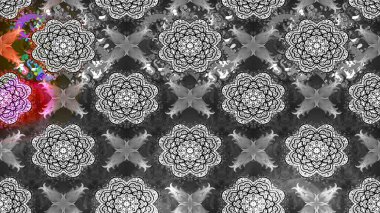 Gri ve nötr renkte çiçekler. Çiçekli çizim şekli. Düz Çiçek Elementleri Tasarımı. Renkli Bahar Teması çizim şablonu.