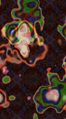 Hediye ambalaj kağıdı, tebrik kartları, posterler ve pankart tasarımı. Kahverengi ve gri renkli çiçekler. Raster düz çiçek çizim deseni.