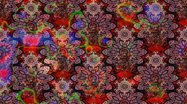 Doodle tarzı. Kahverengi renkli çiçekler. Tekstil ve kapak tasarımı için mükemmel. Elle çizilmiş sonbahar çiçeği deseni. Renkli kahverengi çizim deseni.