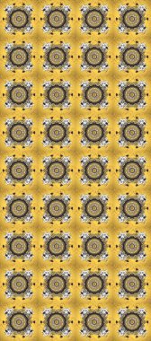 Klasik klasik klasik arka plan. Sarı, gri ve bej renklerde altın elementlerle kusursuz desen. Klasik raster sarısı, kusursuz desen. Geleneksel oryantasyon süsü.