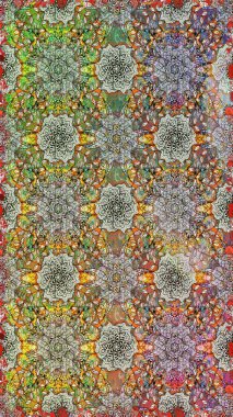 Küçük çiçekte güzel bir çiçek deseni var. Raster deseni. Çiçekli, suluboya desenli kusursuz çiçek deseni.