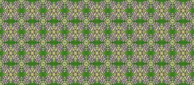 Altından elementlerle bej, gri ve yeşil renklerde altın desenler. Kusursuz altın desen. Raster doğulu süsü.