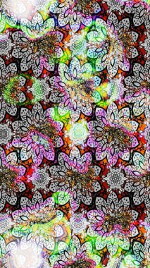 Çiçekli zambakların eskiz geçmişi. Çiçek tasarımı için inanılmaz bir kolaj cenneti tarzı. Parlak çiçekli kolaj çiçekleri gri ve nötr.