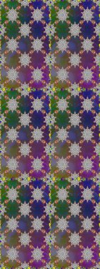 Gri ve mor renkli çiçekler. Renkli Bahar Temalı Kusursuz Arkaplan. Düz Çiçek Elementleri Tasarımı. Güzel çiçek deseni..