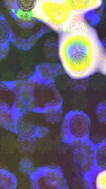 Tekstil ve kapak tasarımı için mükemmel. Elle çizilmiş sonbahar çiçeği deseni. Renkli menekşe çizim deseni. Doodle tarzı. Mor renkte çiçekler.