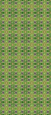 Altın çiçekli, pürüzsüz desen. Yeşil, bej ve nötr renklerde altın element. Barok tarzında altın çiçekli süs. Damask arkaplanı.