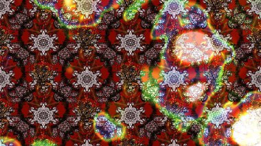 Tekstil ve kapak tasarımı için mükemmel. Kahverengi, kırmızı ve siyah renkte çiçekler. Doodle tarzı. Renkli kahverengi, kırmızı ve siyah çizim kalıpları. Elle çizilmiş sonbahar çiçeği deseni..