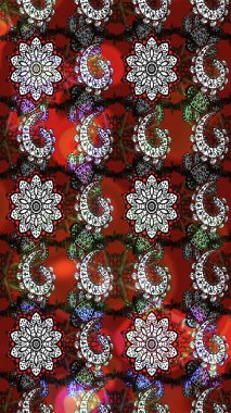 Taşralı şıklığı. Özgürlük stili Millefleur 'lar. Küçük yabani çiçeklerdeki halk modelini çiz. Tekstil, duvar kağıdı, kapaklar, yüzey, baskı, hediye paketi, hatıra defteri, dekupaj için çiçek çayırı arka planı.