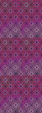 Eski moda arka plan. Raster illüstrasyonu. Şablon, pürüzsüz, çiçekli kenar. Kıvırcık, parlak örgü. Güzel, parlak, pürüzsüz kumaş, tuval. Çiçeklerin çelengi.