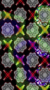 Parlak elementlerin. El çizimi Raster çizimi. Çizim çiçek deseni duvar kağıdı, web sitesi arkaplanı, paket kağıdı, davetiye, broşür, pankart veya web sitesi için kullanılabilir.