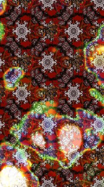 Elle çizilmiş sonbahar çiçeği deseni. Doodle tarzı. Renkli kahverengi, kırmızı ve siyah çizim kalıpları. Tekstil ve kapak tasarımı için mükemmel. Kahverengi, kırmızı ve siyah renkte çiçekler.