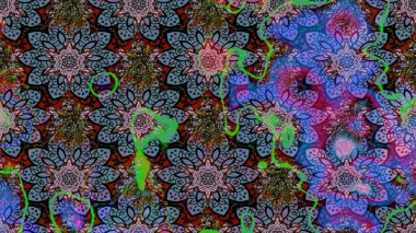 Moda baskıları için zarif bir şablon. Küçük çiçekte güzel bir desen. Küçük renkli çiçekler. Motley illüstrasyonu. Çiçekli yaz çiçekleri. Çizim.