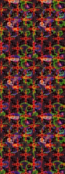 Düz Çiçek Elementleri Tasarımı. Renkli Bahar Teması eskiz kalıbı. Siyah ve kahverengi renkte çiçekler. Raster illüstrasyonunda çiçek deseni çizimi.