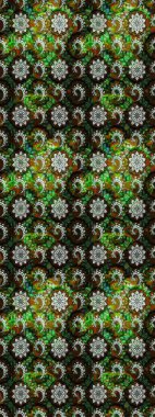 Çiçekli yaz çiçekleri. Küçük çiçekte güzel bir desen. Moda baskıları için zarif bir şablon. Küçük renkli çiçekler. Motley illüstrasyonu. Çizim.