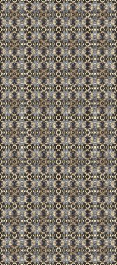 Christmas 2019, snowflake, new year. Vintage seamless pattern on a gray, beige and brown colors with golden elements.