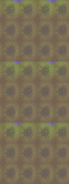 Retro tekstil tasarım koleksiyonu. 1950-1960 motifleri. Kahverengi üzerine kahverengi. El çizimi çiçek unsurları olan soyut çizim raster deseni. Çiçekli ipek eşarp..