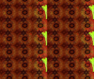 Suluboya etkisi. Botanik çizim kalıbı. Raster deseni. Organik elementler.