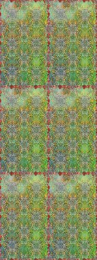 Sabıka fotoğraflarında, bebek kıyafetlerinde, duvar kâğıtlarında, paket kutularında falan kullanılabilir. Zarif, parlak ve eskiz yeşil ve nötr çiçek deseni tasarımı.