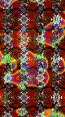 Kahverengi renkli çiçek desenli eskiz, el yapımı papatyalar, papatyalar. Tekrar eden çiçek arkaplanı, zarif kahverengi çiçek duvar kağıdı..