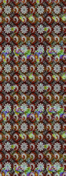 Küçük çiçekteki sevimli çiçek deseni. Renkli çiçekler.