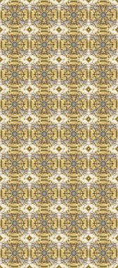 Bej, nötr ve kahverengi renklerde pürüzsüz desen. Doğu tarzı arabesk tarzında altın elementler. Kusursuz altın desenli bukleler. Raster altın pürüzsüz desen.