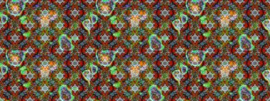 Raster resim. Çiçek desenli çiçek ve yaprakları ile. Sevimli küçük çiçek desenle.