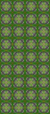 Davetiyeler, kartlar, web sayfası için Raster illüstrasyon. Altın element yeşil, gri ve kahverengi renklerde. Çizgi sanatı tasarım şablonu için kusursuz sınır. Altın desenli çiçek dekoru. Doğu tarzı ögesi.