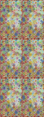 Raster. Zarif, parlak ve kusursuz nötr ve yeşil çiçek desenli tasarım. Sabıka baskıları, bebek kıyafetleri, duvar kâğıtları, paket kutuları vb..