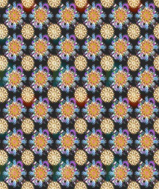 Klasik çiçek tasarımı elementleri. Raster illüstrasyonu. Gri kıvırcık çiçekler gri renkte şekillenir.