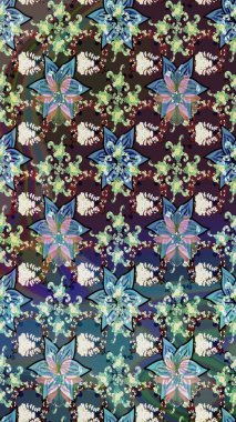 Mavi yapraklı yabani çiçekler. Suluboya, elle çizilmiş. Eskiz arkaplan modeli. Raster illüstrasyonu.