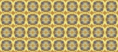 Klasik oryantal desen, bej, nötr ve sarı renklerin üstündedir. Geleneksel raster ve altın desen. Damask pürüzsüz süsü.