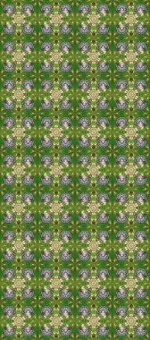 Yeşil, gri ve bej renklerde altın tekrarlayan elementlerle soyut arkaplan. Kusursuz oryantal klasik altın desen.