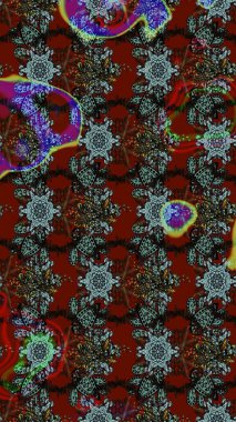 Taslak süsleme izi. Etnik Mandala havlusu. Sınır Kızılderili çiçekli paisley patten. Raster Henna tarzı. Tebrik kartı arkaplanı, boyama kitabı, arkaplan, tekstil için kullanılabilir.