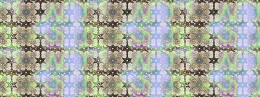 Robot resim. Küçük çiçekte güzel bir desen. Küçük renkli çiçekler. Moda baskıları için zarif bir şablon. Çiçekli yaz çiçekleri. Motley illüstrasyonu.