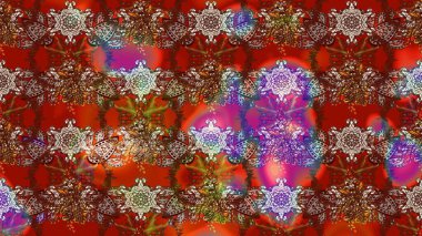 El çizimi Raster çizimi. Parlak elementlerin. Çizim çiçek deseni duvar kağıdı, web sitesi arkaplanı, paket kağıdı, davetiye, broşür, pankart veya web sitesi için kullanılabilir.