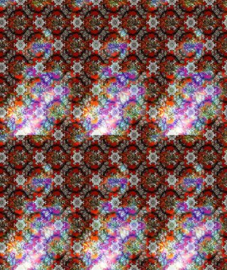 Renkli Bahar Teması eskiz kalıbı. Düz Çiçek Elementleri Tasarımı. Kahverengi renkli çiçekler. Çiçekle çizim deseni.