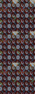 Çiçek arkaplan. Çizim raster deseni. Güzel kumaş deseni.