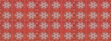 Güzel kumaş deseni. Raster illüstrasyonu. Çiçekler, dallar, bitkiler ve çiçekler. El çizimi.