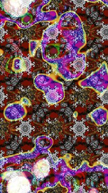 Çiçekli eskiz arkaplanı. Çocuk stili. Düz Çiçek Elementleri Tasarımı. Renkli Bahar Teması çizim şablonu.