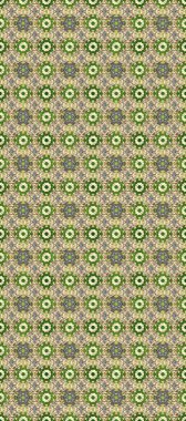 Klasik barok çiçek desenleri bej, yeşil ve nötr üzerine altın rengi. Bej, yeşil ve nötr renklerde altın element. Lüks, kraliyet ve Viktorya dönemi konsepti. Süslü raster dekorasyonu.